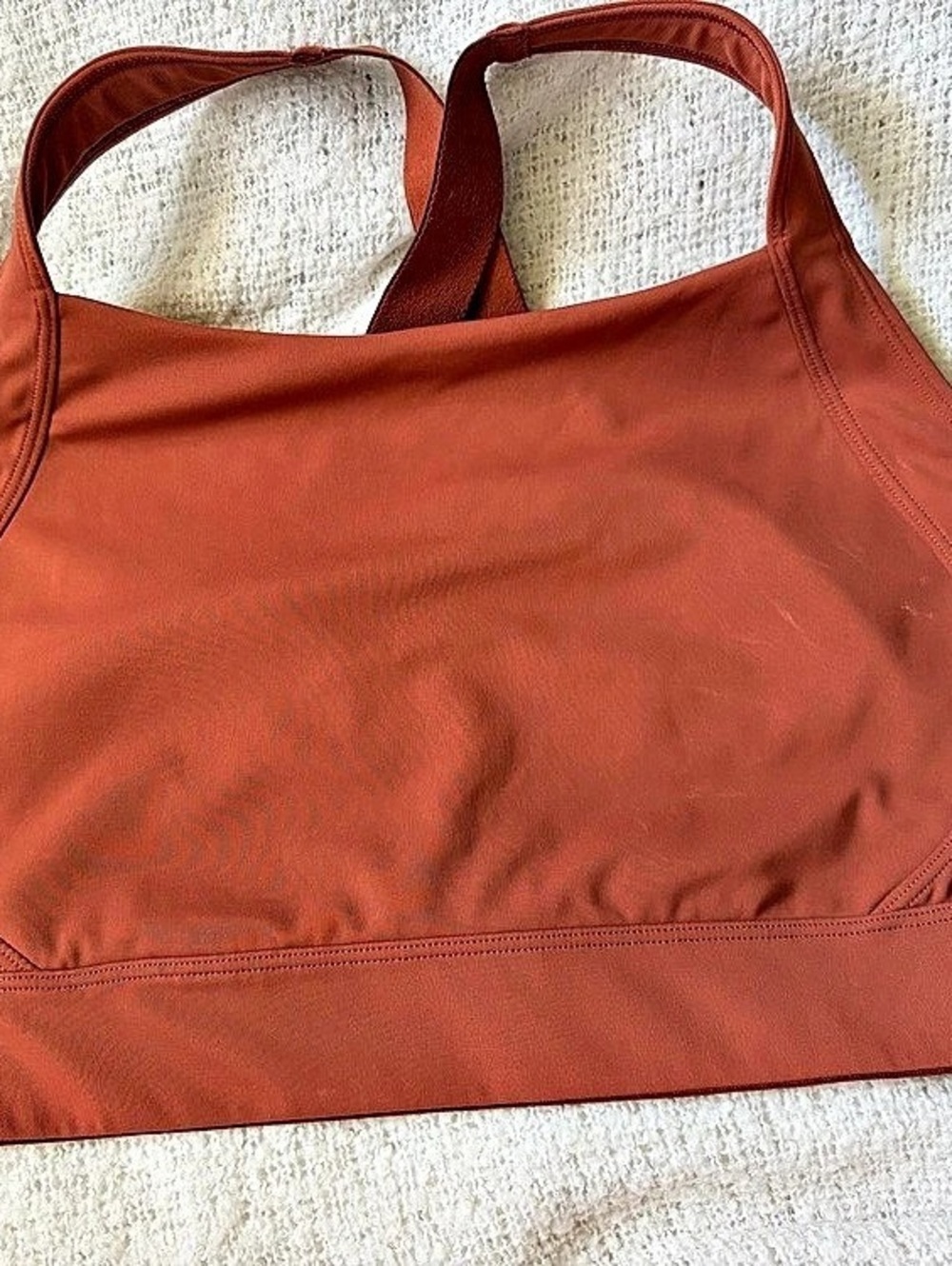 Old Navy Sports Bra Orange 2X Like New